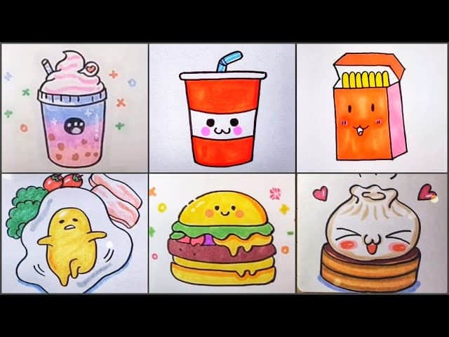 sticker đồ ăn cute