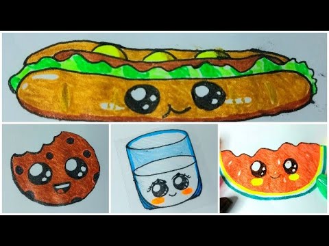 sticker đồ ăn cute