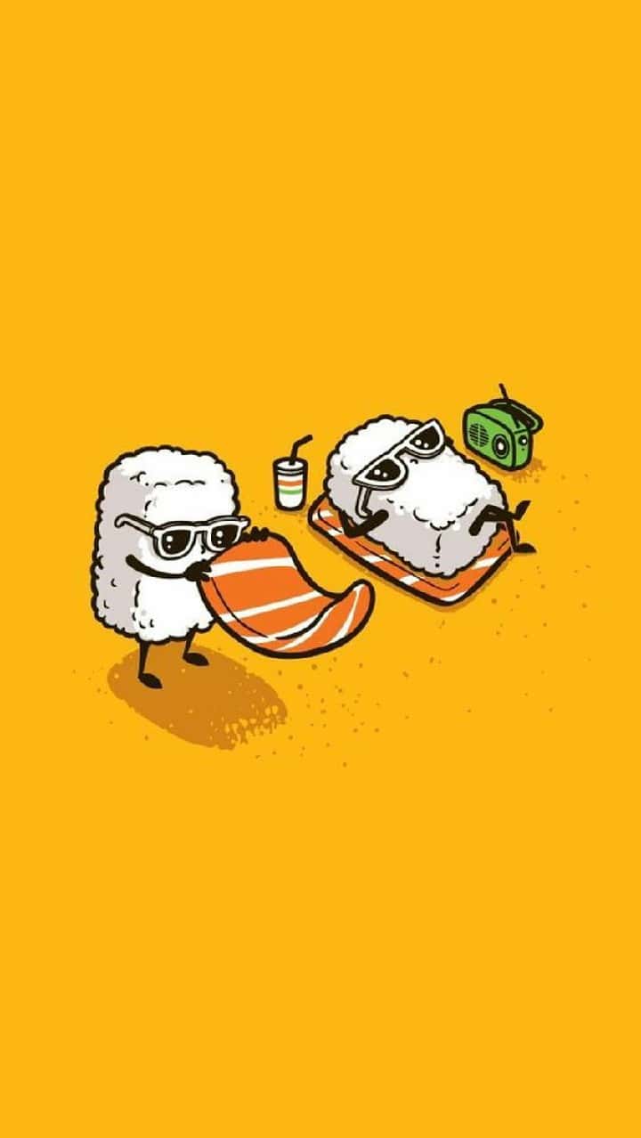 sticker đồ ăn cute