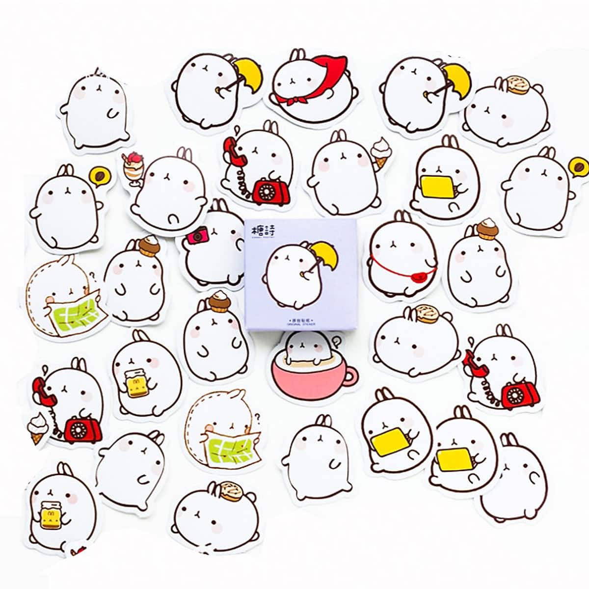 sticker thỏ cute 6