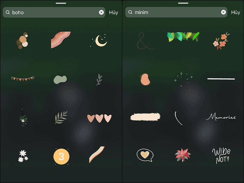 Các mẫu sticker instagram xịn mang đến hiệu ứng view 