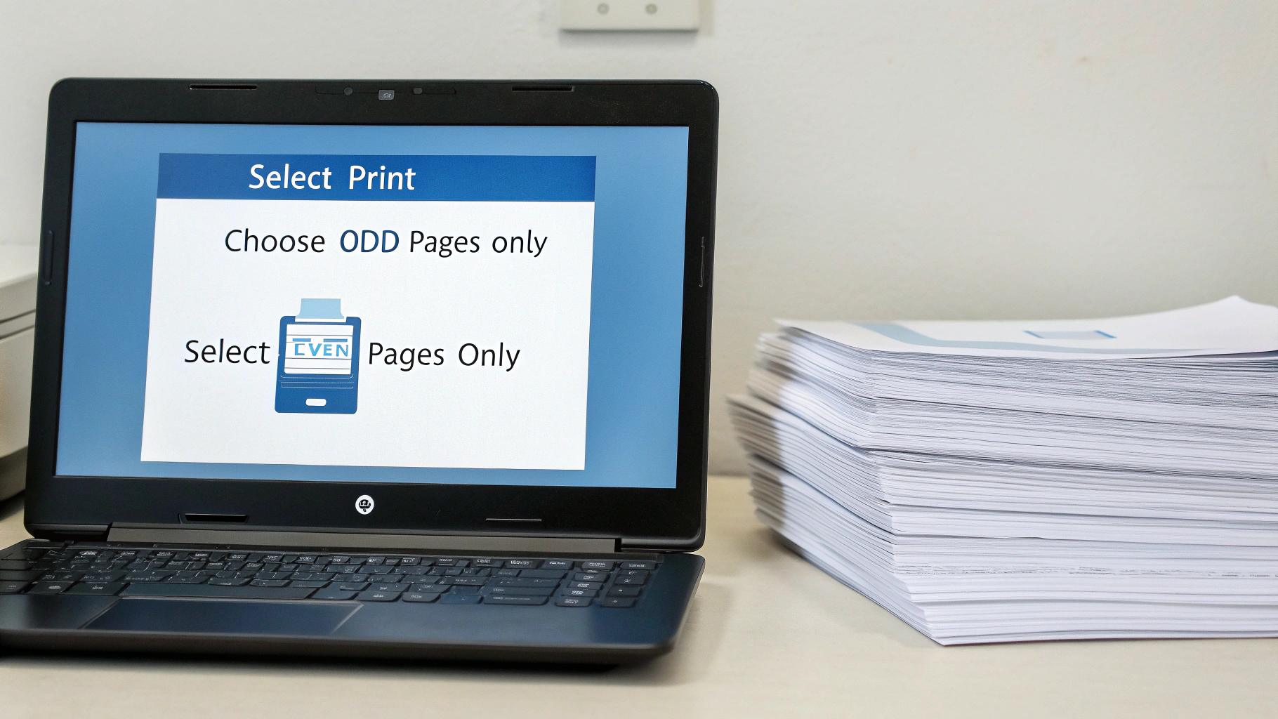 Hướng dẫn nhanh in 2 mặt giấy trong PDF