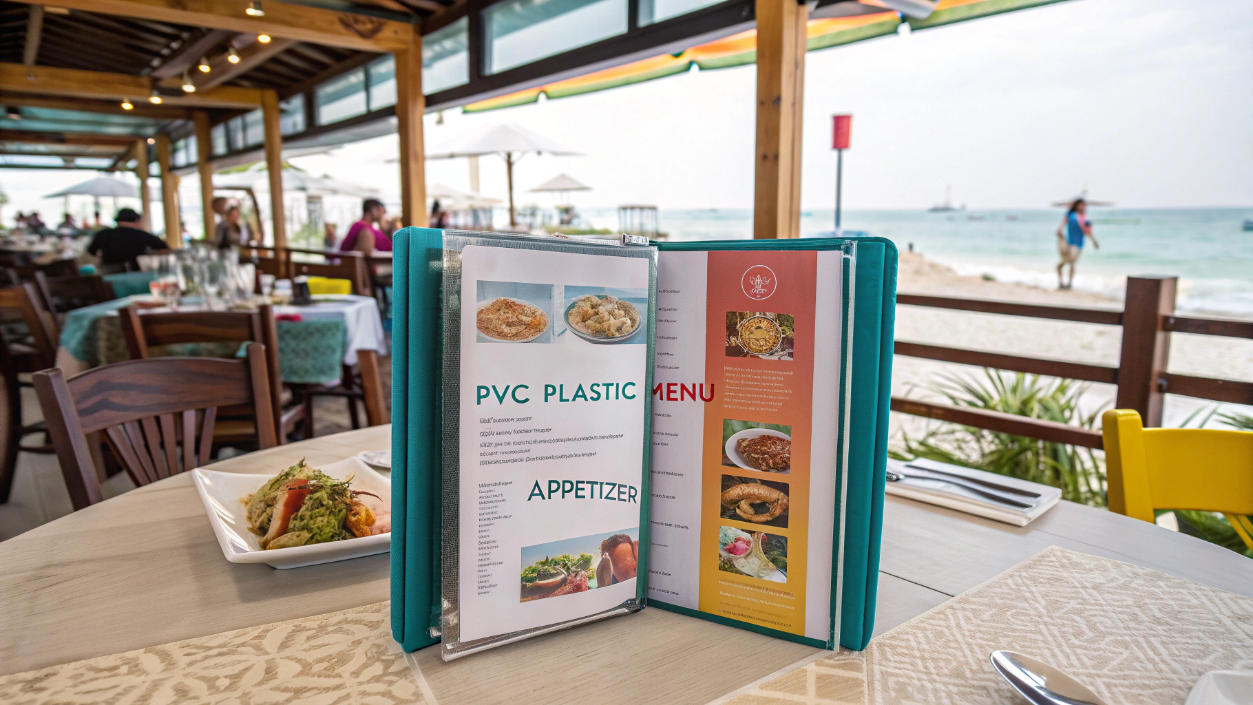 Menu nhựa chất lượng cao chống thấm nước