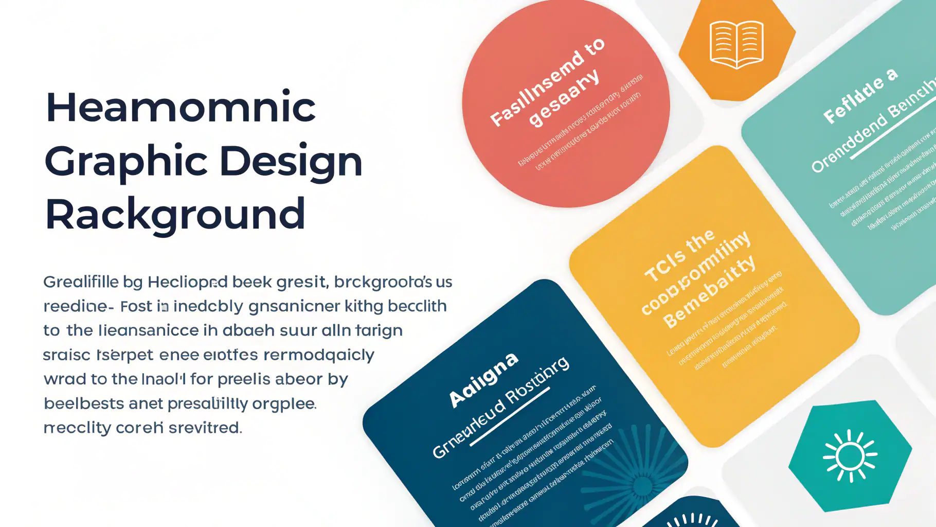 Background với shape chèn văn bản tăng khả năng đọc hiểu