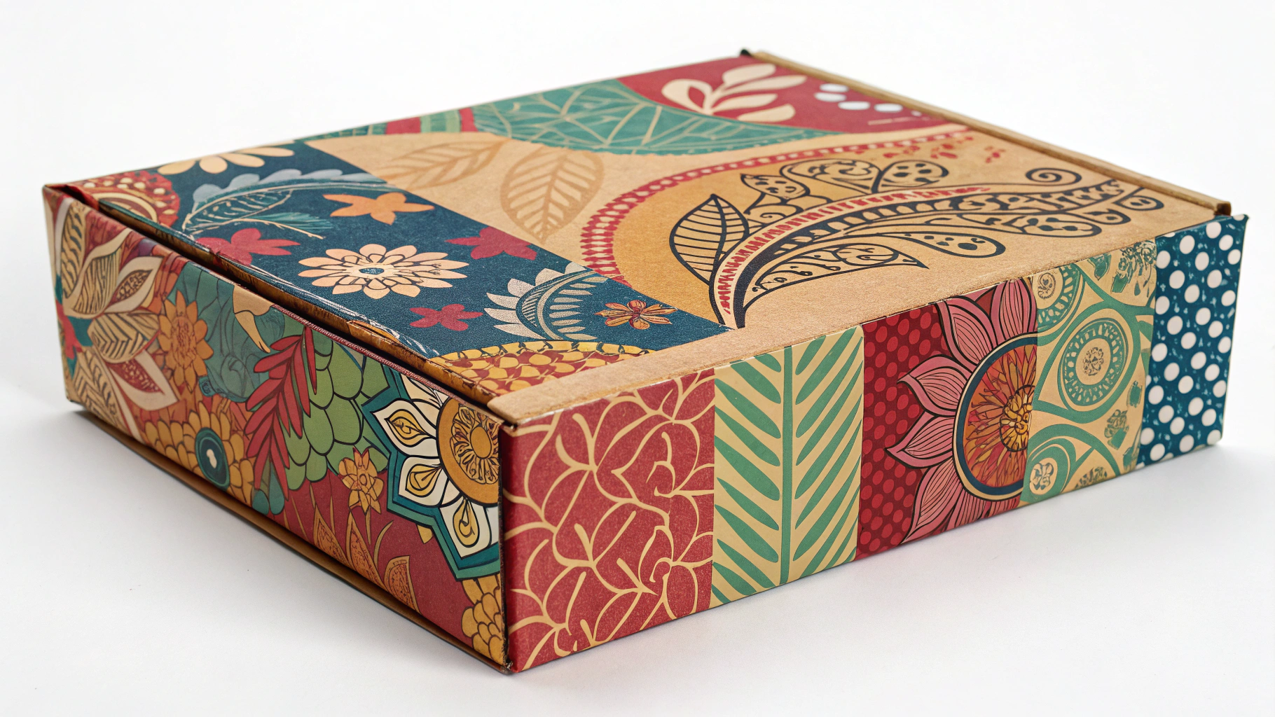 Thùng carton in lụa màu sắc chính xác
