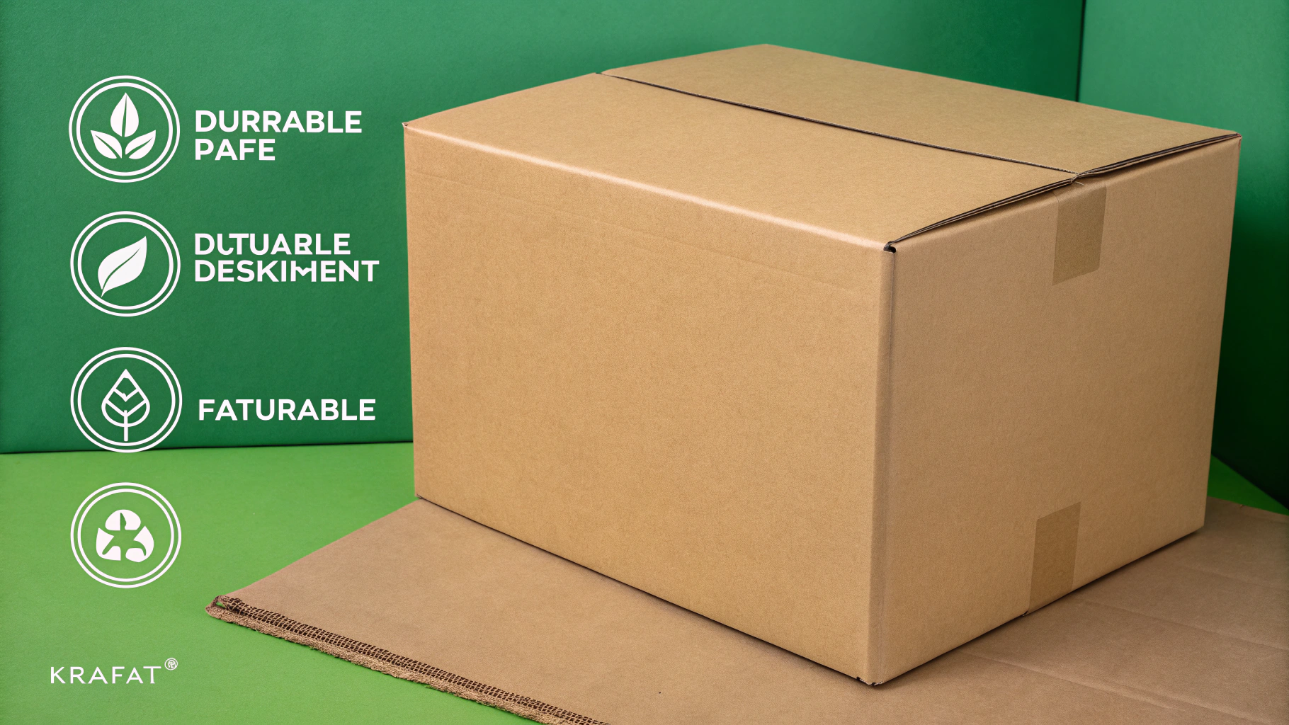 Thùng carton từ giấy kraft bền và thân thiện môi trường