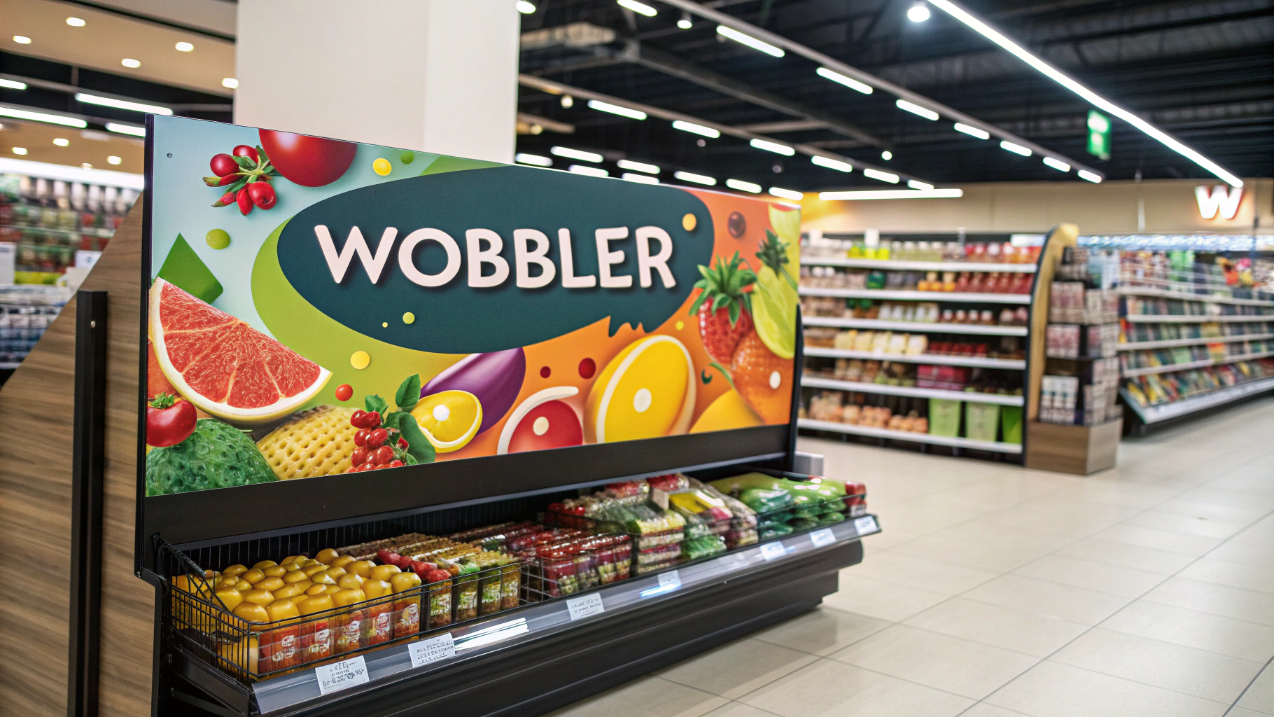 Wobbler thu hút sự chú ý tại siêu thị