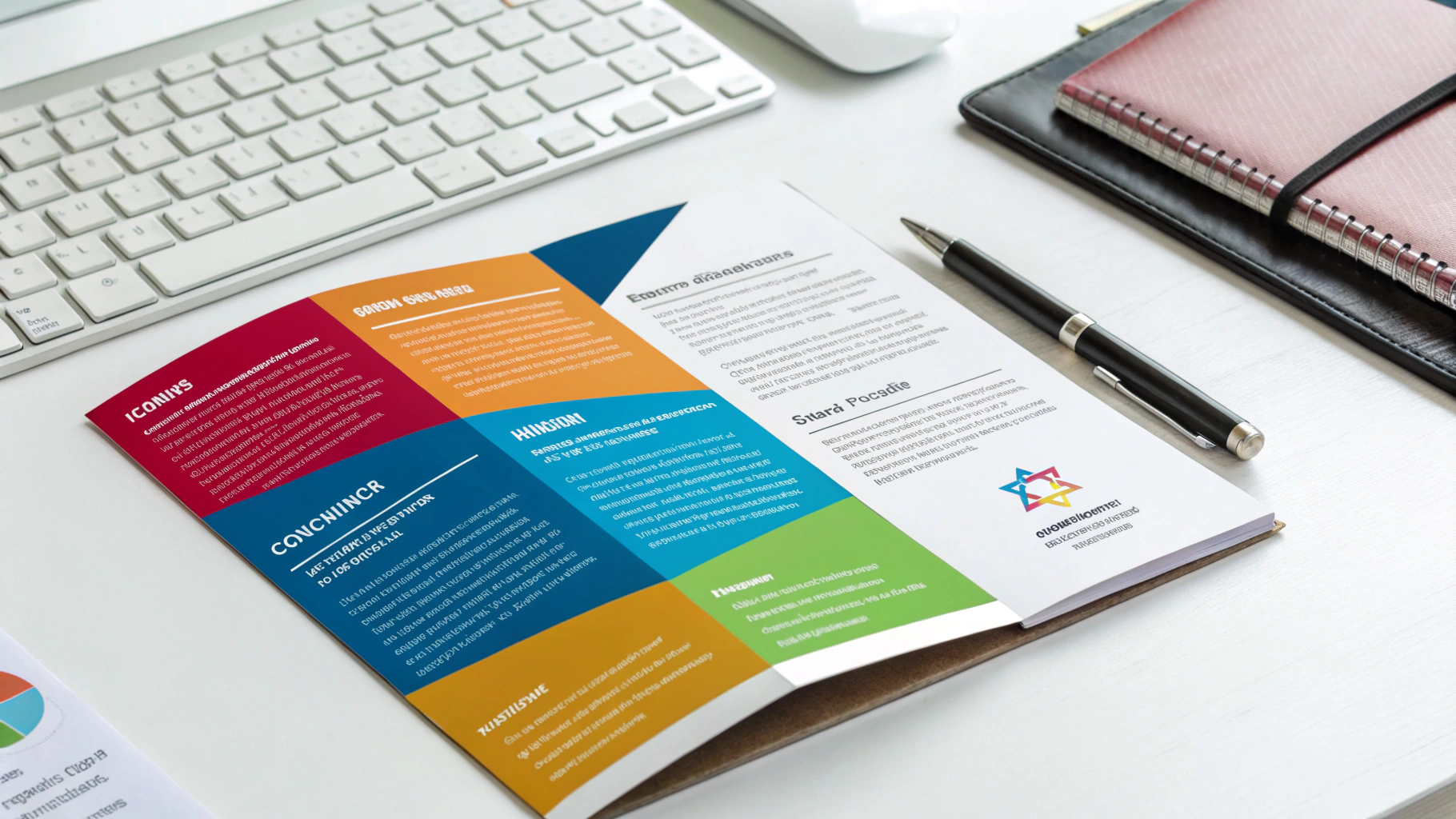 Brochure ấn tượng với nội dung chính xác
