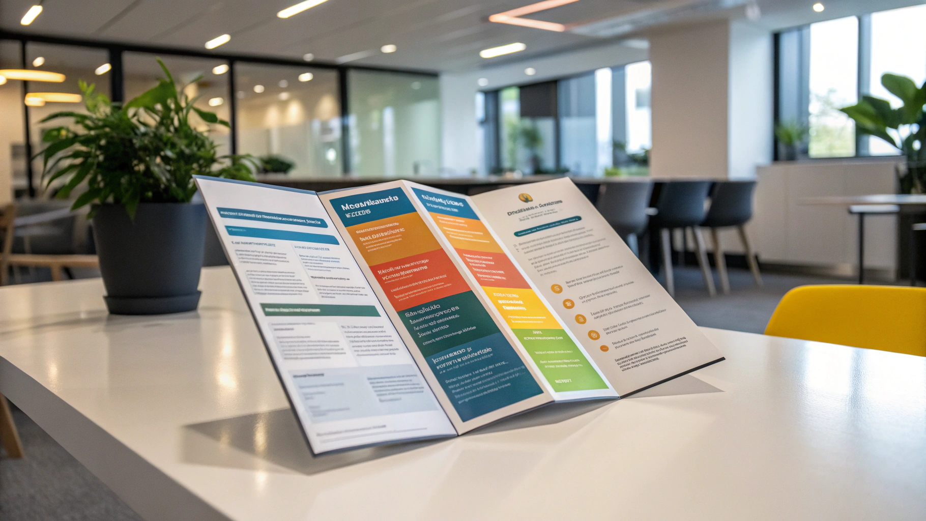 Tri-fold Brochure - Giới thiệu sản phẩm toàn diện