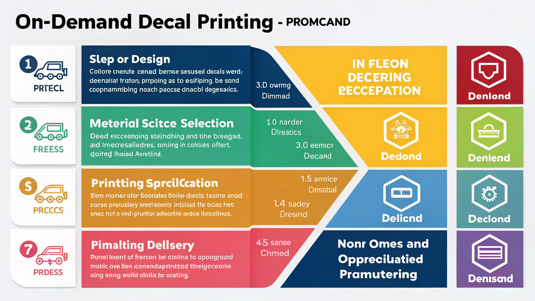 Quy trình in decal lấy ngay từ thiết kế đến giao hàng