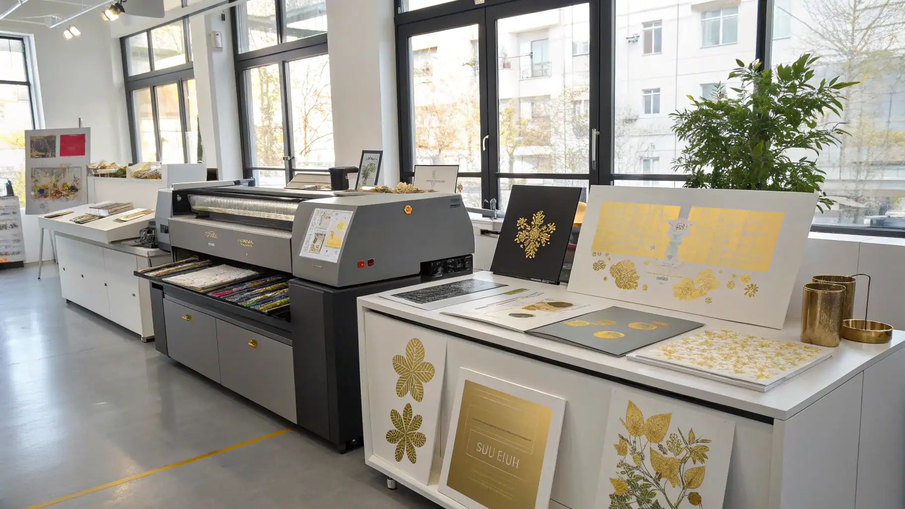 Dịch vụ in decal nhũ vàng chất lượng tại Kimconcept