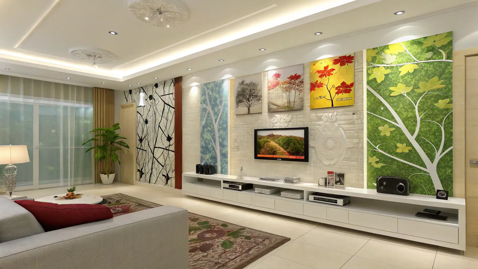 Các loại decal dán tường và ứng dụng của chúng