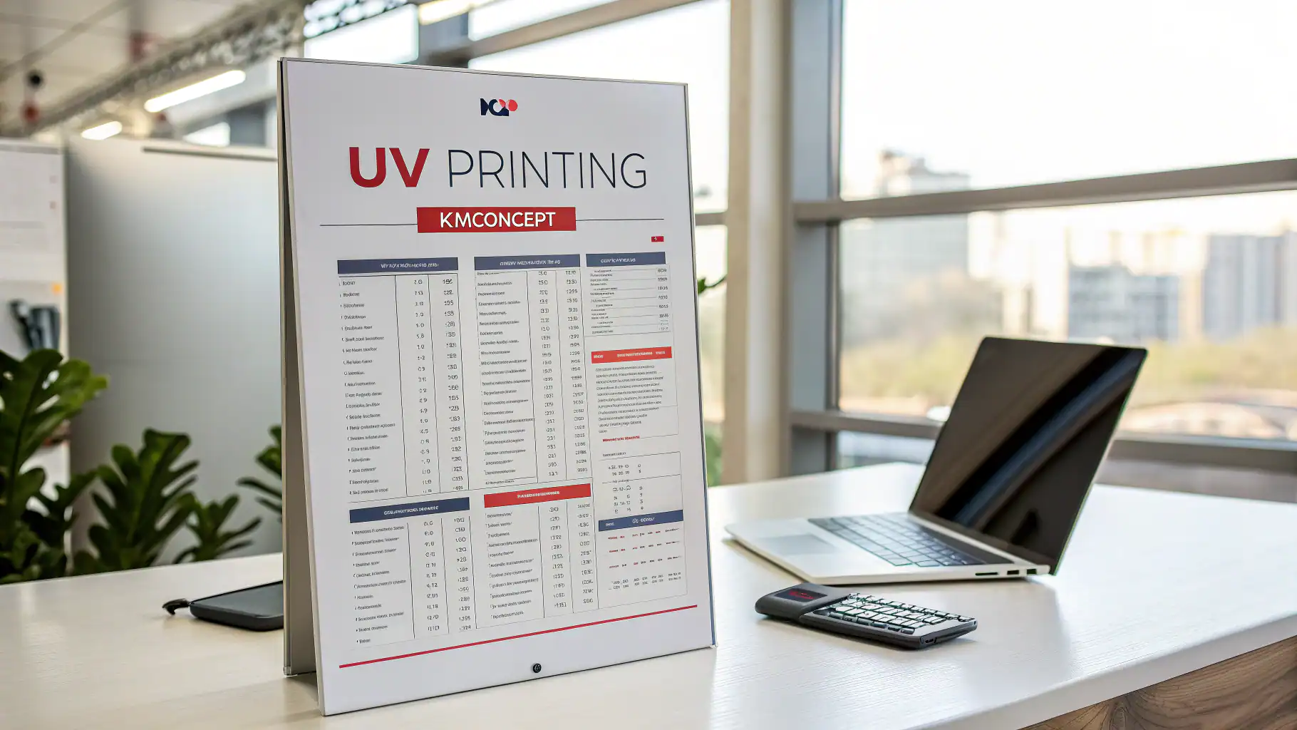 Bảng giá in UV trên nhôm tại Kimconcept
