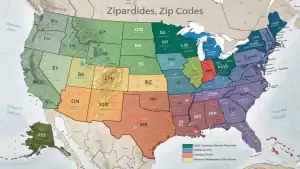 Mã Zip Hoa Kỳ giúp xác định khu vực địa lý chính xác.