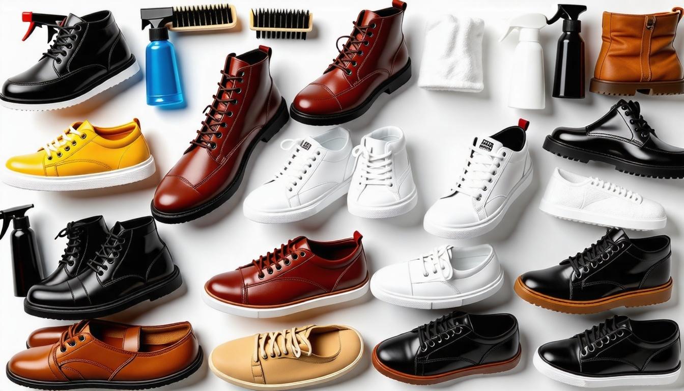 What Types of Shoes Can Be Cleaned?