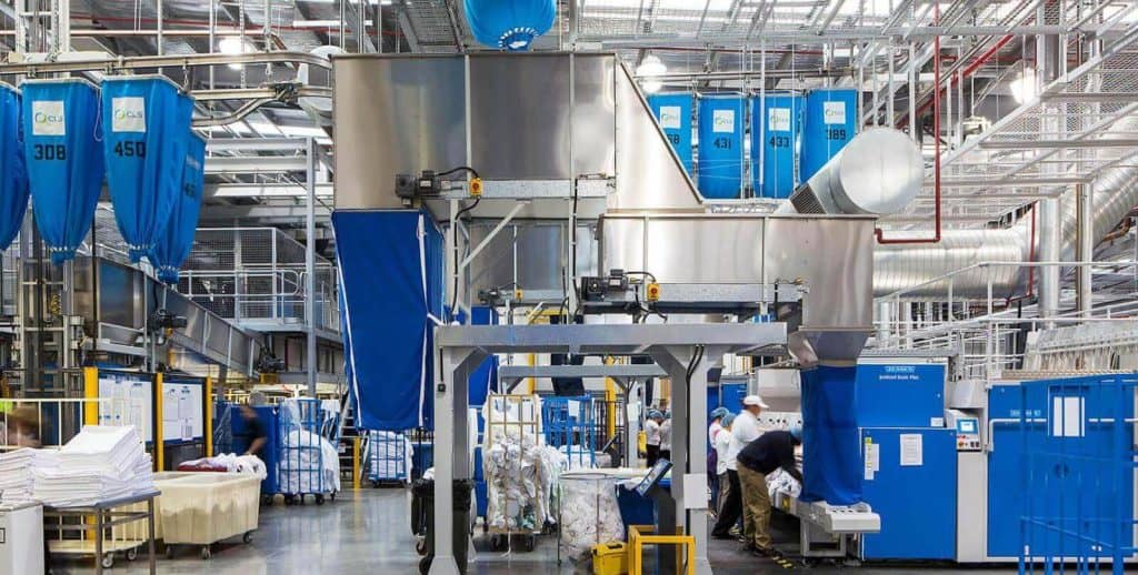 Công nghệ tiên tiến trong lĩnh vực giặt ủi công nghiệp