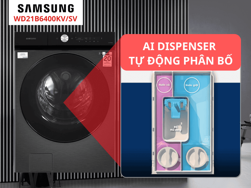 Chế độ giặt Sự linh hoạt trong việc chọn lựa chương trình giặt