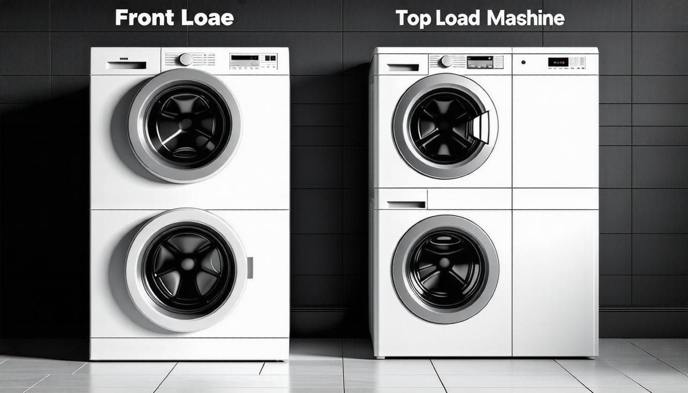 Lựa chọn giữa máy giặt cửa trước và cửa trên