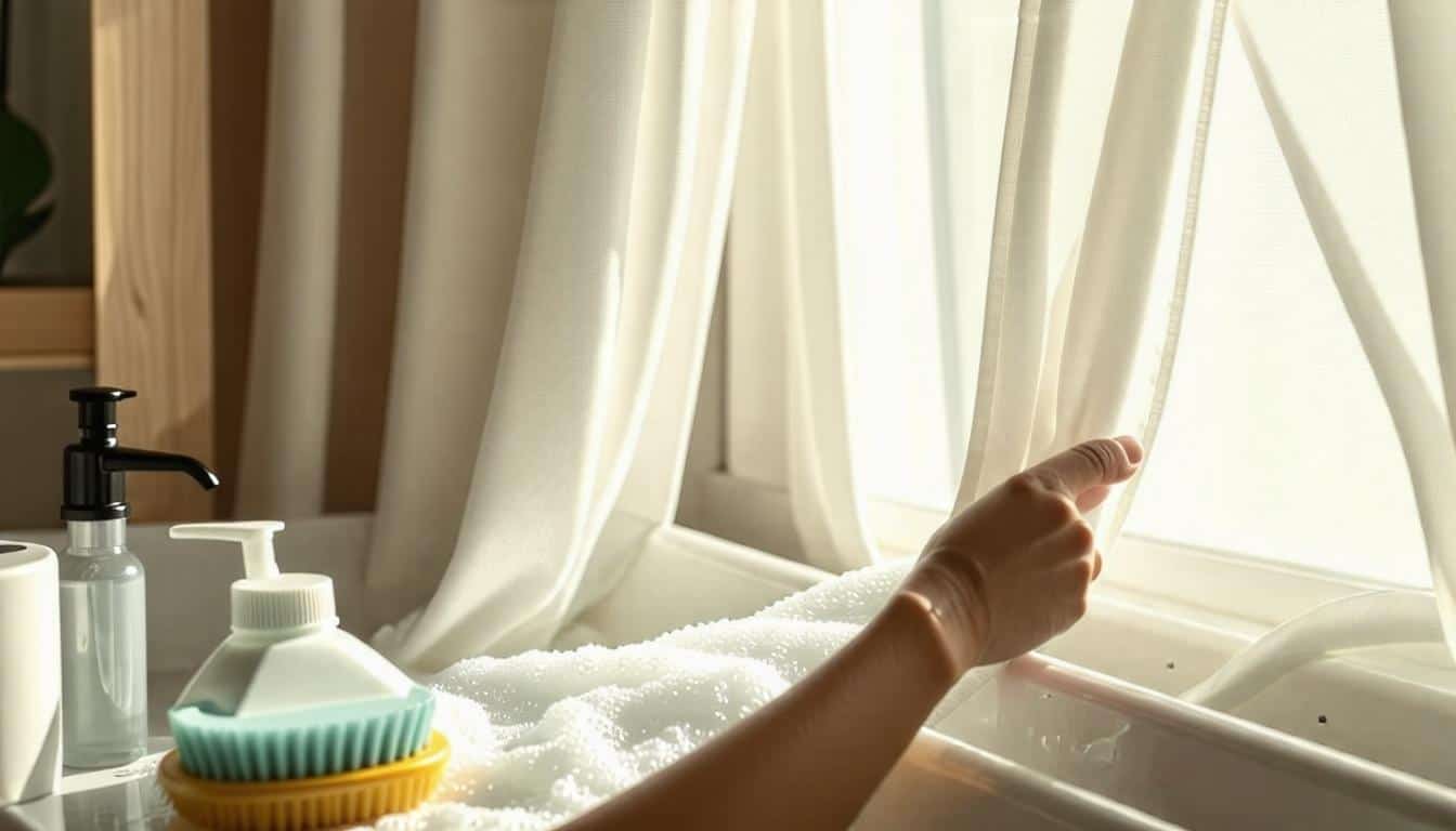 Cách giặt rèm cửa thông thường