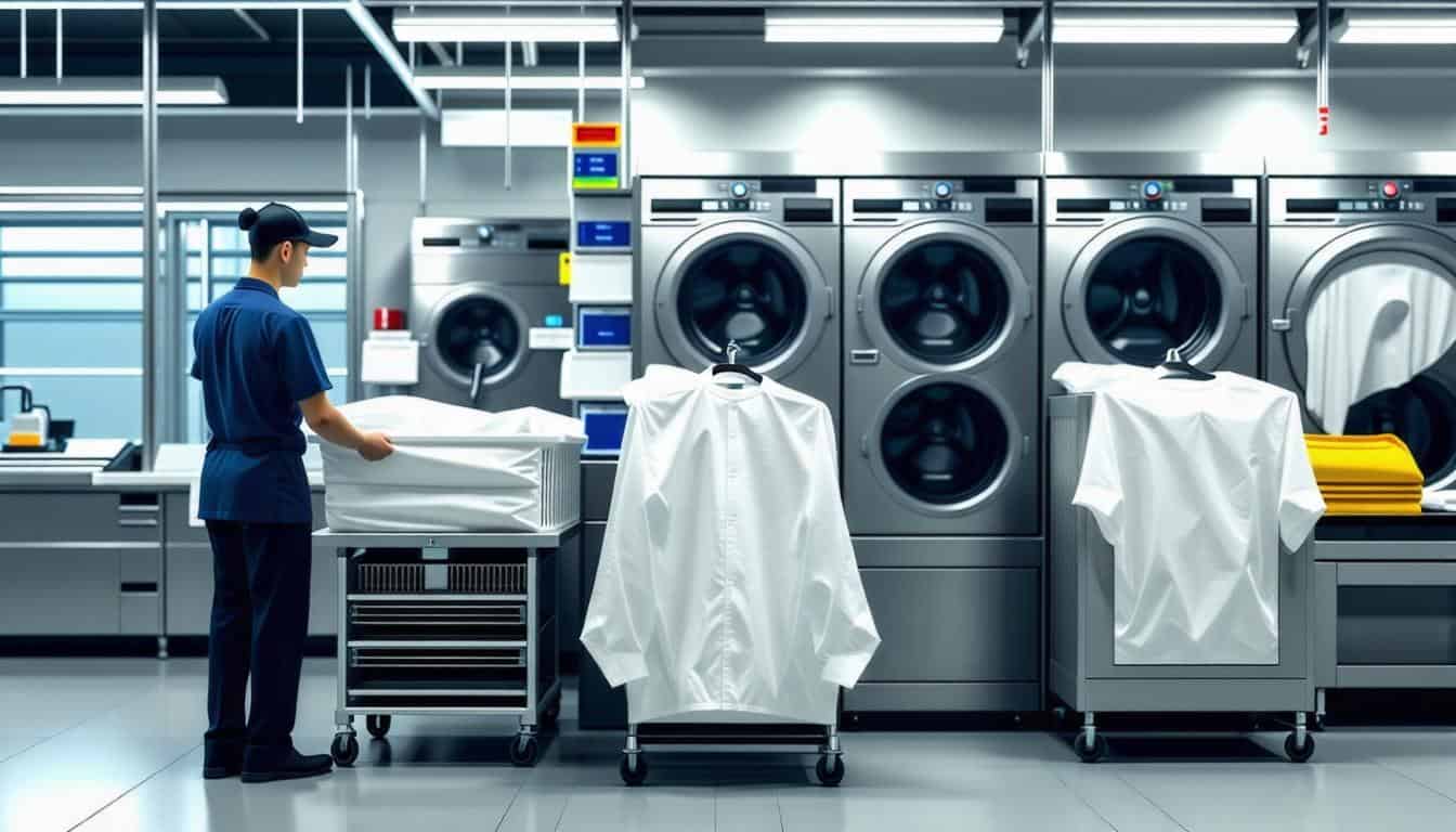 Quy trình giặt hấp được thực hiện như thế nào?