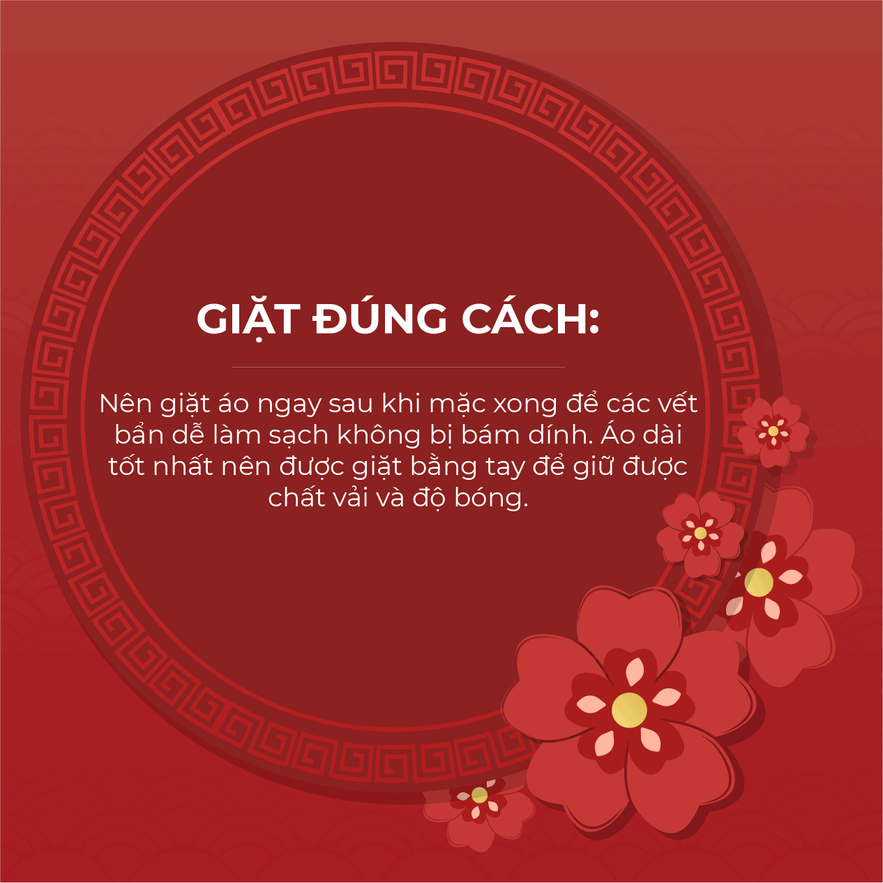Lưu ý khi xử lý vết bẩn trên áo dài cách giặt
