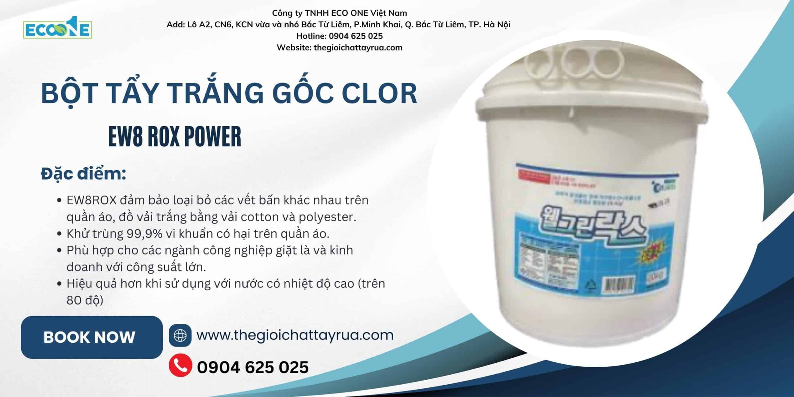 Chất tẩy trắng và công dụng của chúng nước quần áo