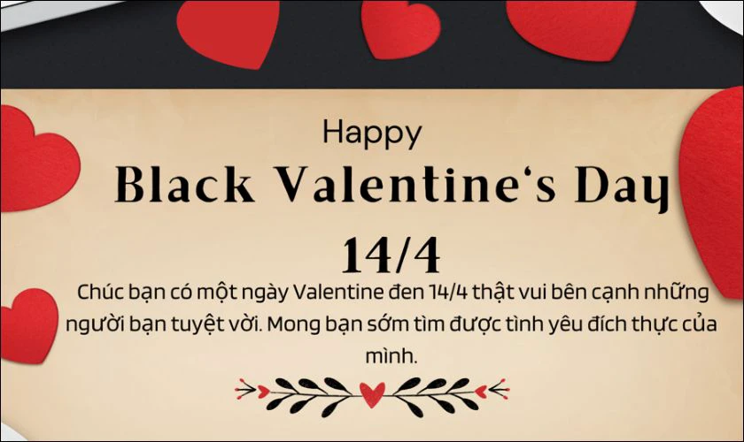 Những hoạt động của người độc thân trong ngày Valentine Đen