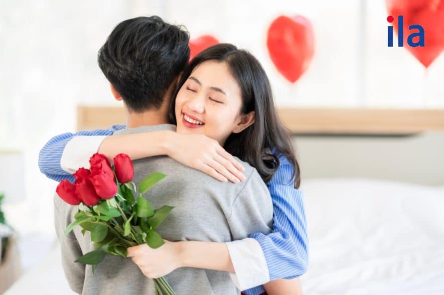 Tình yêu lãng mạn vào ngày 14/2