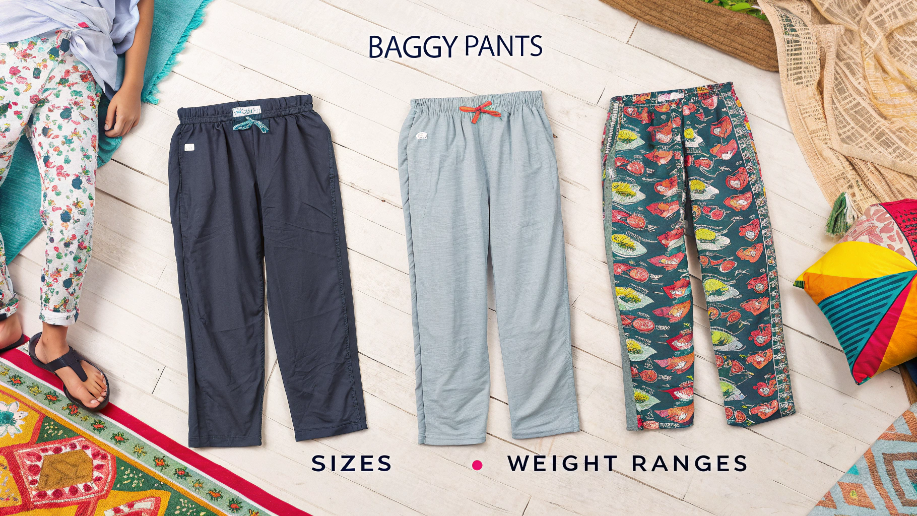 Bảng size quần baggy chuẩn