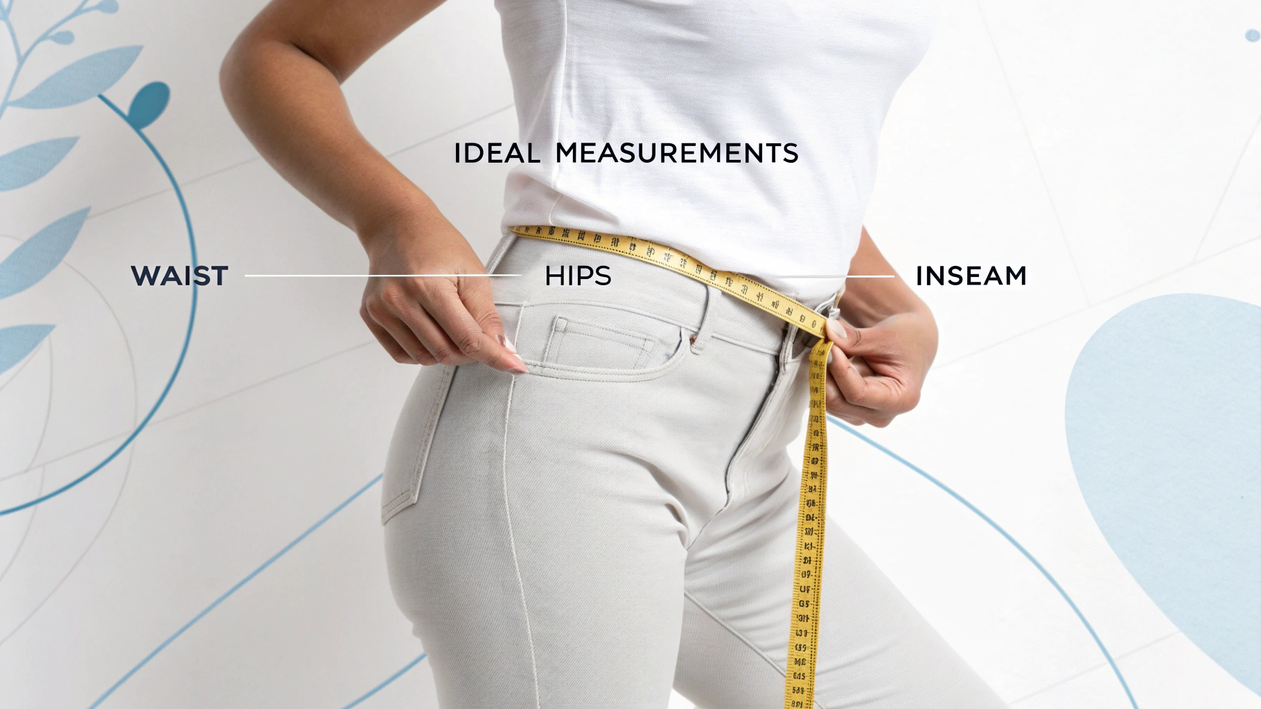Hướng dẫn chọn size quần trực tuyến
