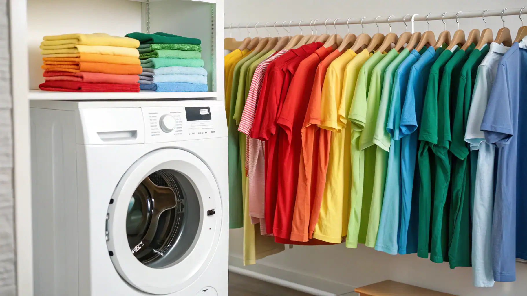 Các bước giữ màu quần áo hiệu quả