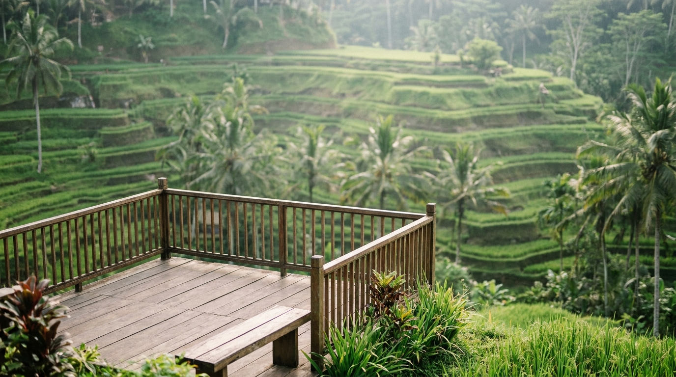 2. Tegallalang Rice Terraces — Bali