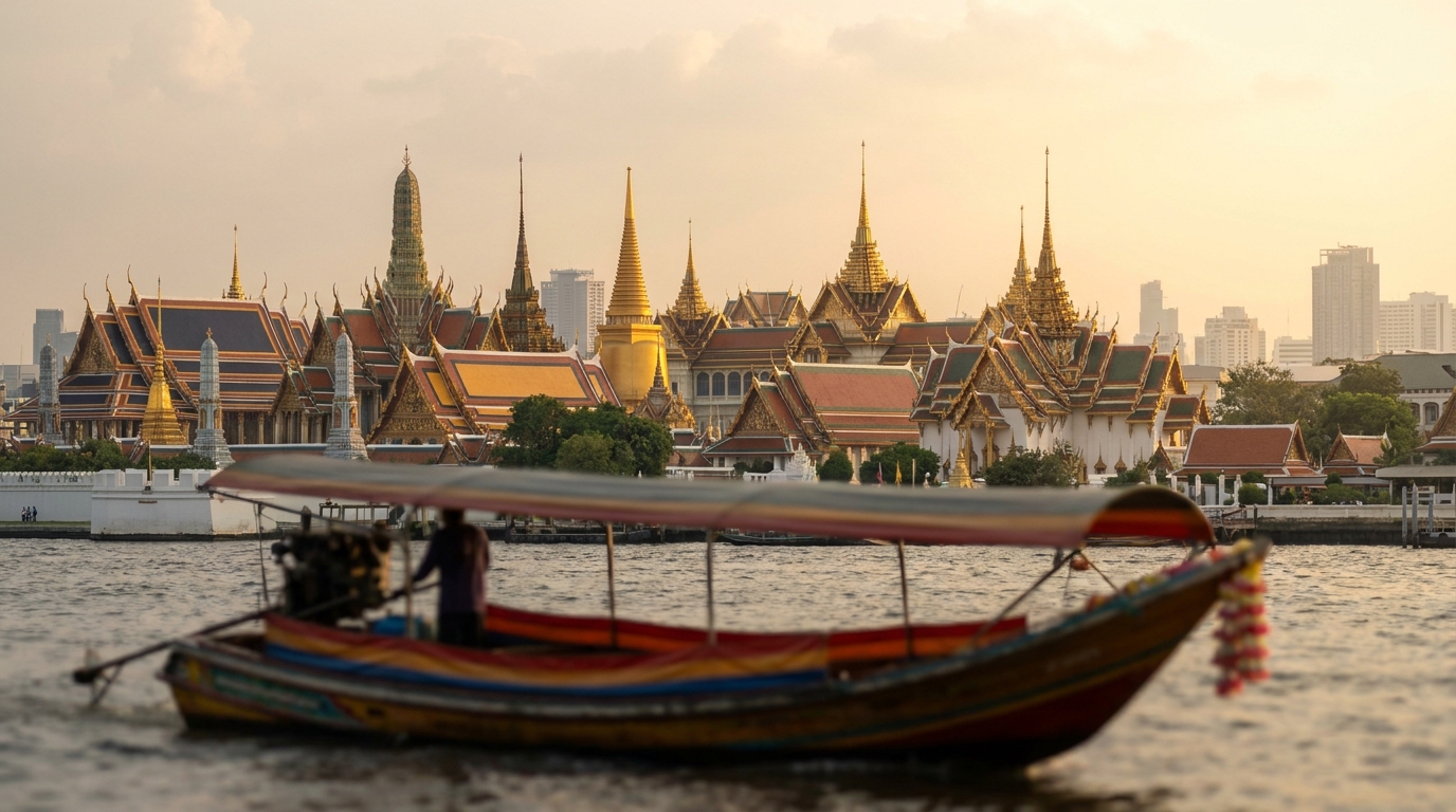 Day 1: Grand Palace & Riverside Temples — Rattanakosin Island in Bangkok