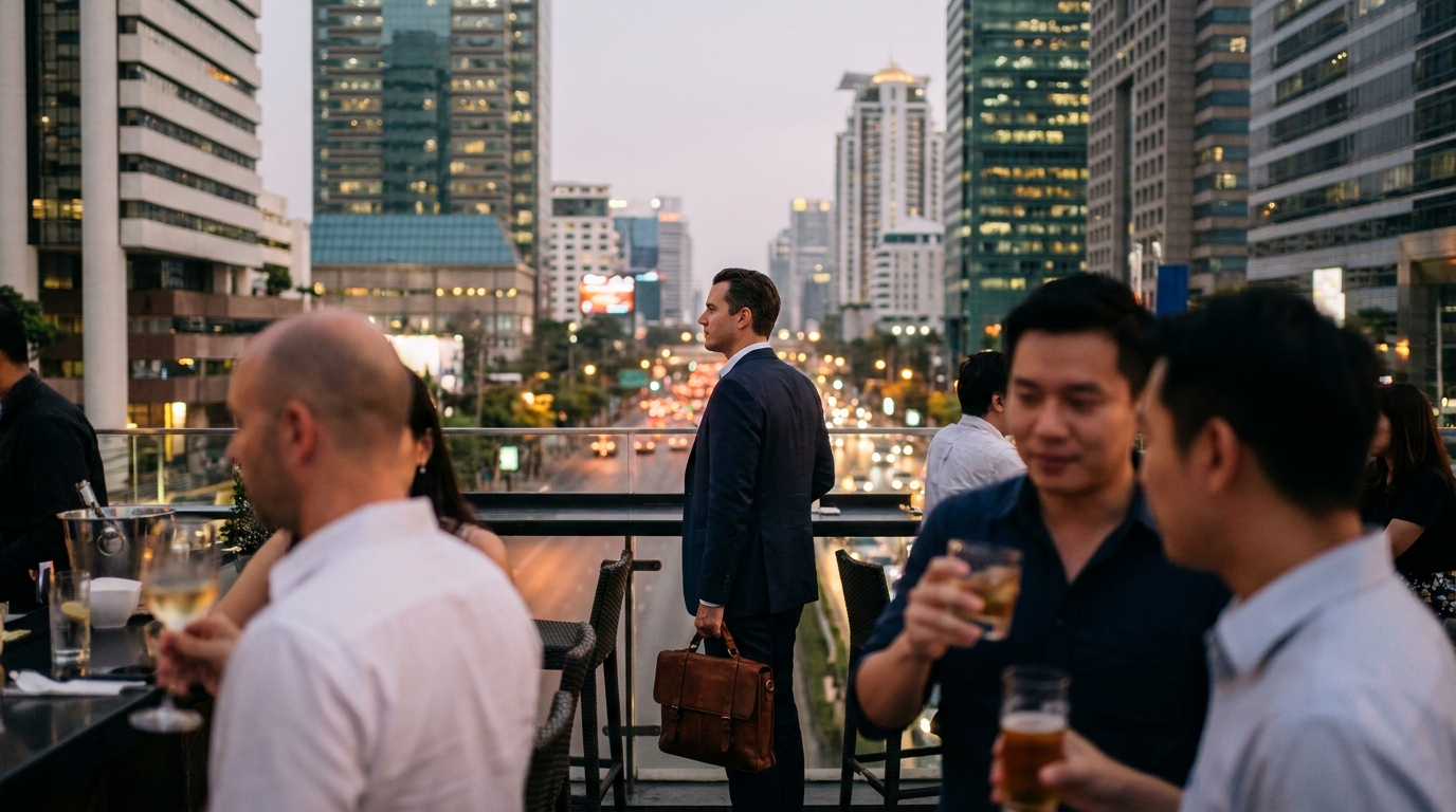 Silom & Sathorn: Best for Business Travelers and Rooftop Bars in Bangkok