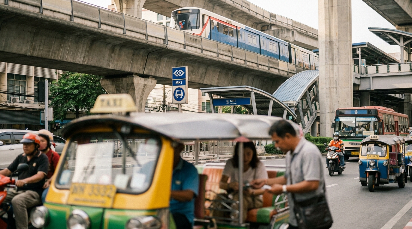 Bangkok Transport Costs: BTS, MRT, Tuk-Tuks & More in Bangkok