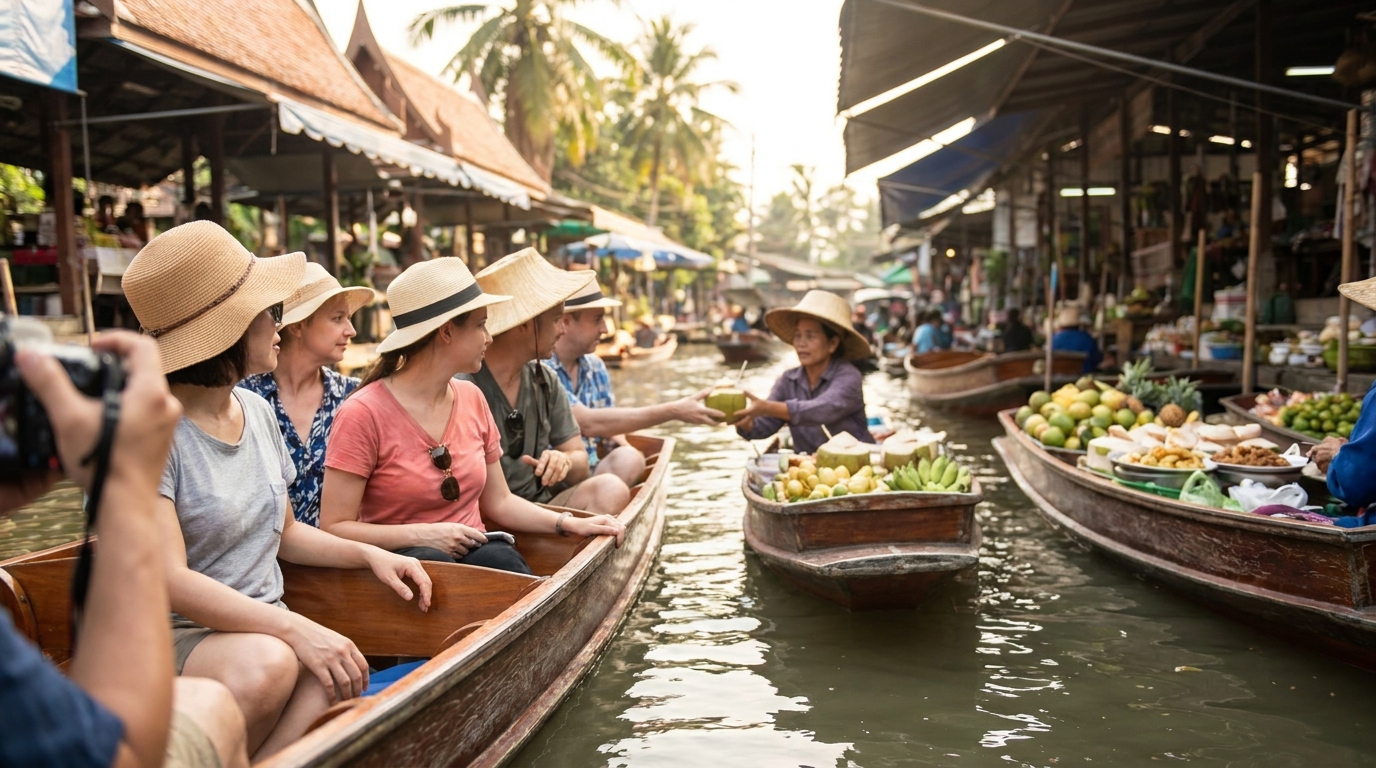 4–6: Best Bangkok Floating Market & Canal Tours in Bangkok