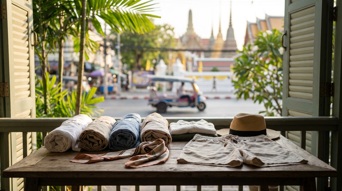 Bangkok Packing List: Clothing Essentials for Every Traveller in Bangkok