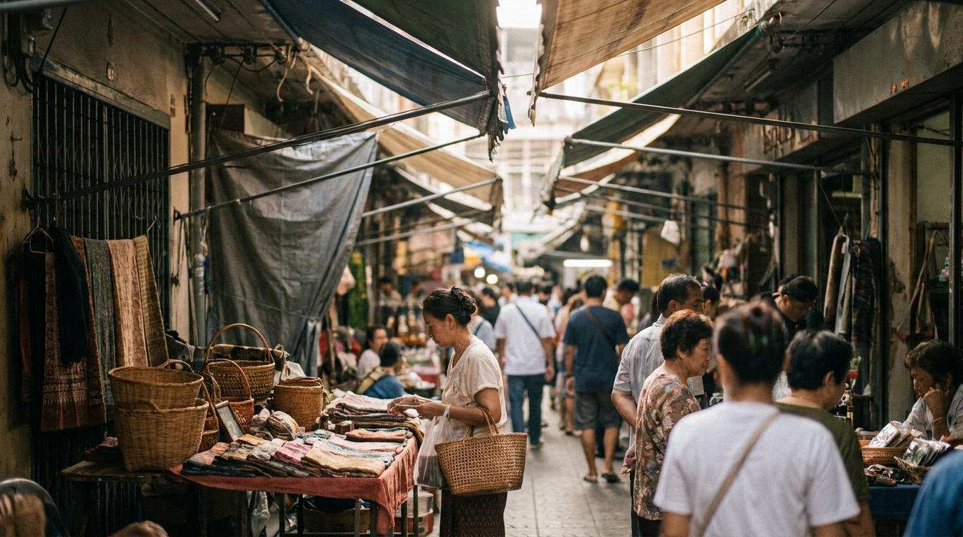 Secret Markets and Shopping Hidden Gems in Bangkok in Bangkok