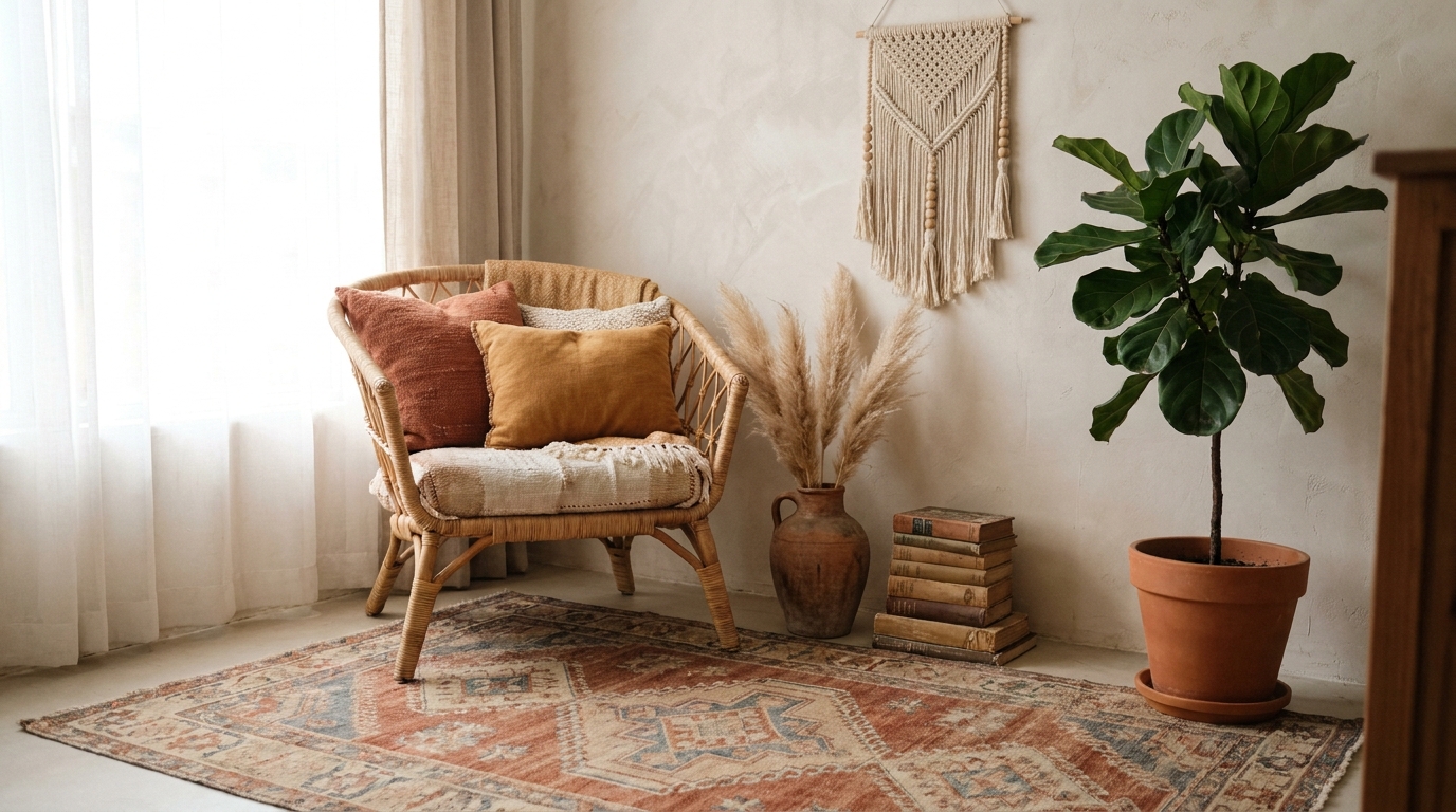 Step 1: Lock In Your Boho Color Palette Before Buying Anything