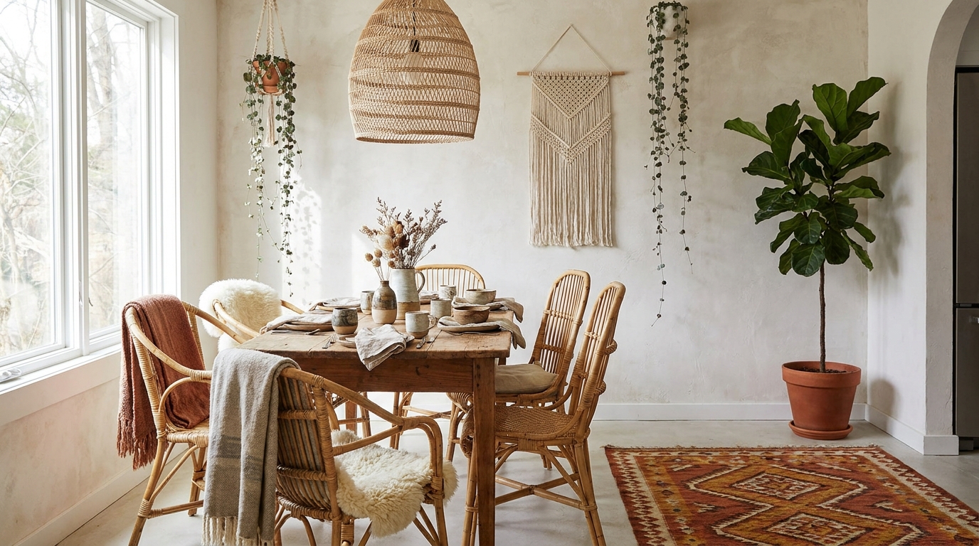 Step 2: Start With a Layered Area Rug