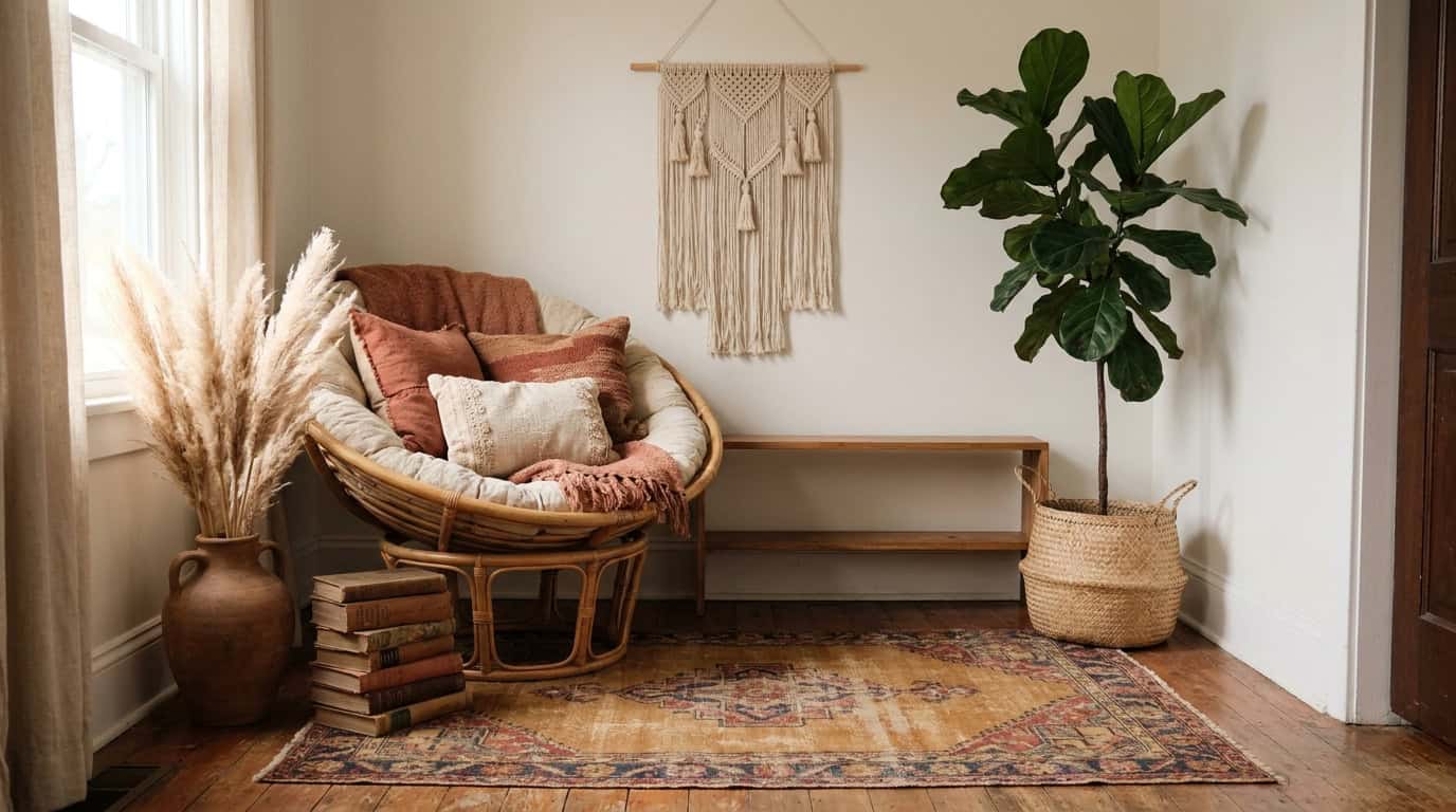 Boho Bedroom Decor: Layering for Warmth and Calm