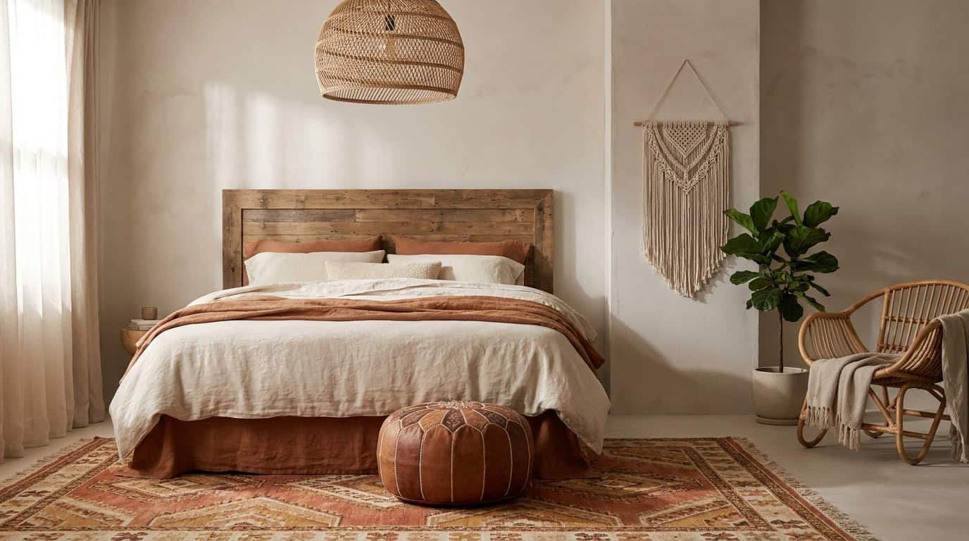 The Rule of Thirds Applied to Boho Rooms