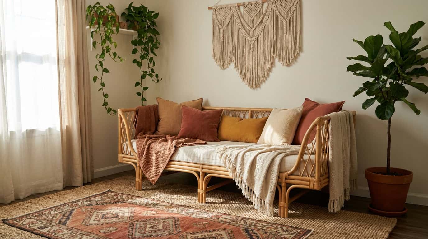 Cleaning a boho rug
