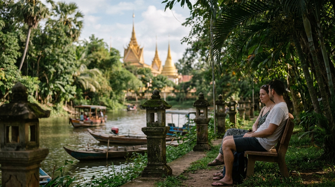 Is Wat Bo Riverside Best for Couples? in Siem Reap, Cambodia