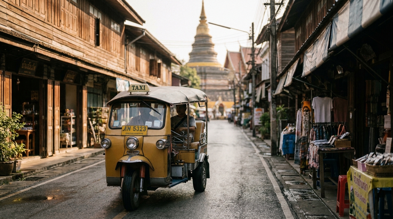 How Do You Get Around Chiang Mai? in Southeast Asia