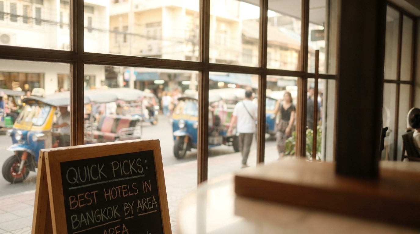 Quick Picks: Best Hotels in Bangkok by Area in Bangkok, Thailand