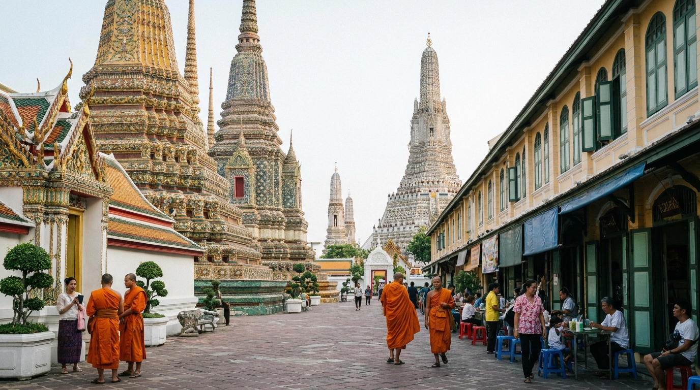 Is the Old City Best for Temples and Culture? in Bangkok, Thailand
