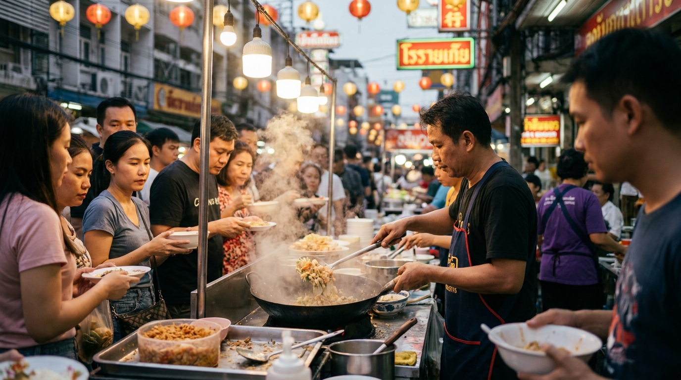 Where Are the Best Street Food Areas in Bangkok? in Bangkok, Thailand