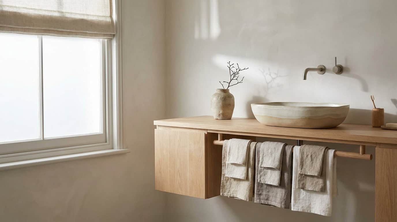 Corner japandi reading nooks