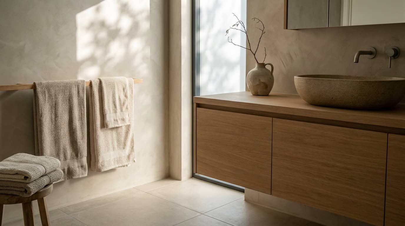 Wabi-Sabi room iconic styling